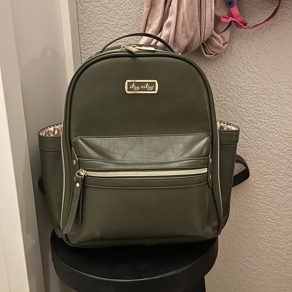 Itzy Ritzy Handbags - Crew Olive Mini Diaper Bag